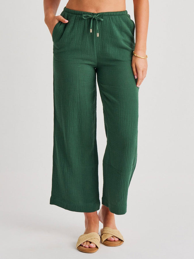 Everyday Sunday Resort Pant Wide Cover-Up Summer 2025 | RAIN FOREST