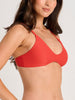 Everyday Sunday Red Tulip Crop Stripe Bikini Top Spring 2026