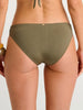 ES Dusty Olive Semi High Shirred Bikini Bottom Spring 2026