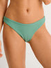 ES Frost Green Recycled Rib Reg Waist Bikini Bottom Summer 26