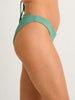 ES Frost Green Recycled Rib Reg Waist Bikini Bottom Summer 26