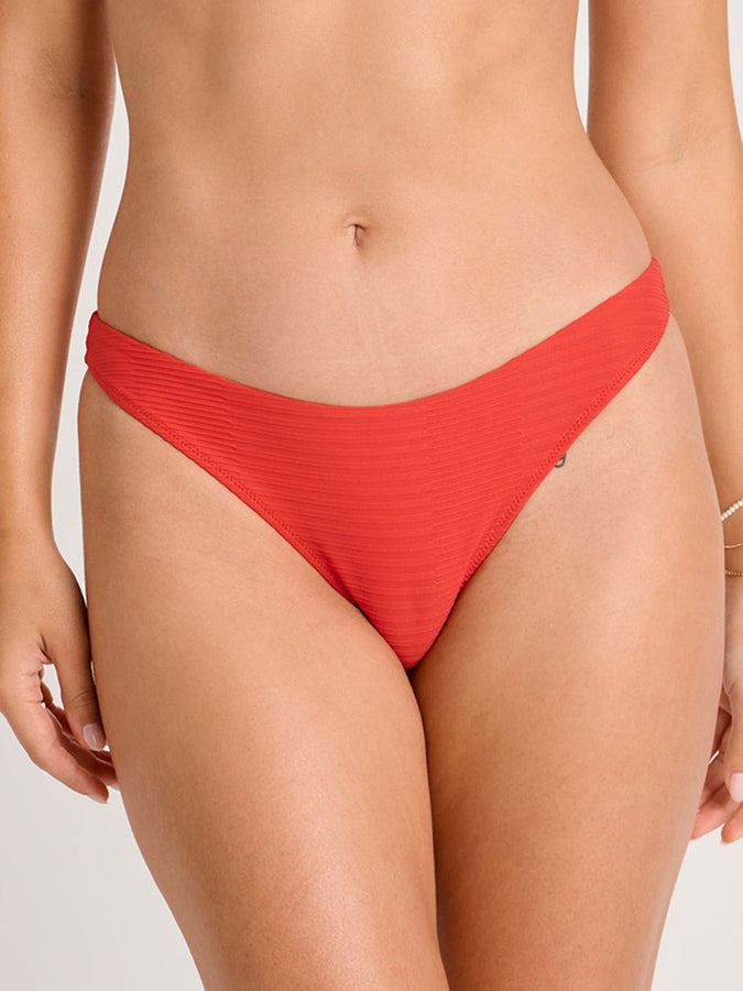 ES High Stripe Red Tulip Bikini Bottom Spring 2026 | RED TULIP