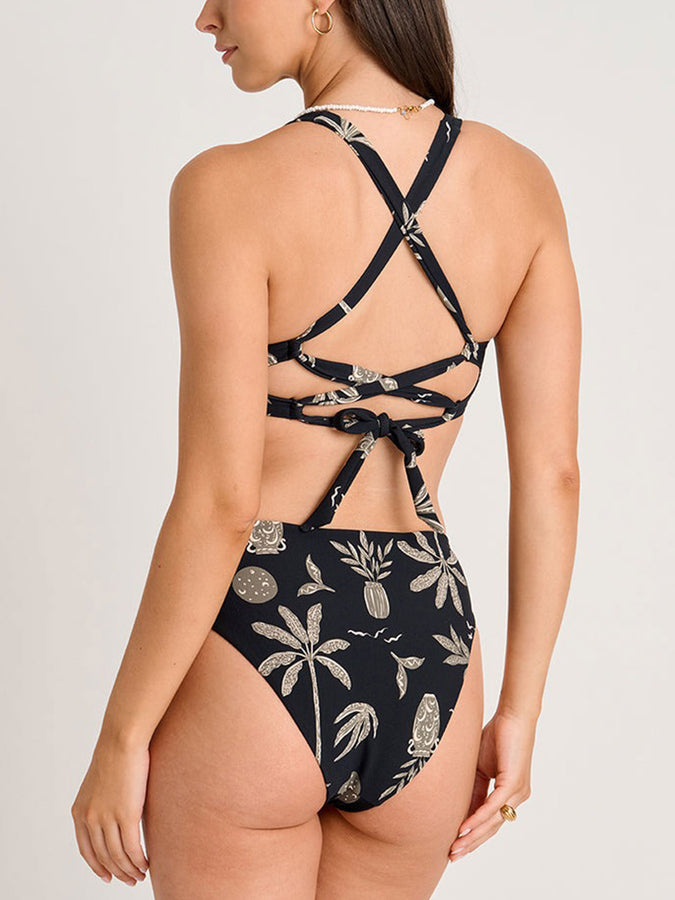 ES Lost Wonders Crop Lace Up Back Bikini Top Summer 2026 | LOST WONDERS