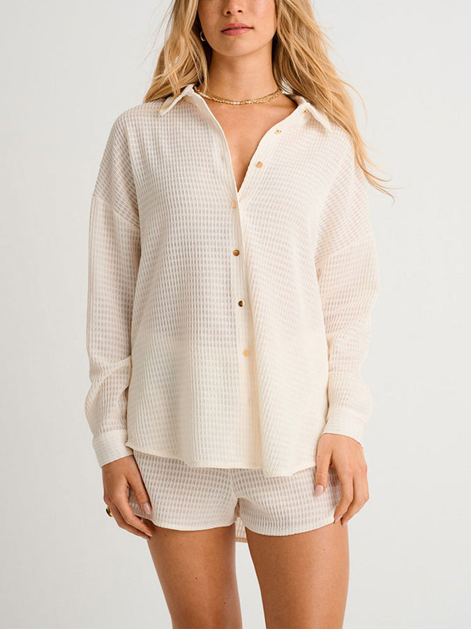 Everyday Sunday Resort Short Jersey Wht Cover-Up Summer 2026 | OFF WHITE