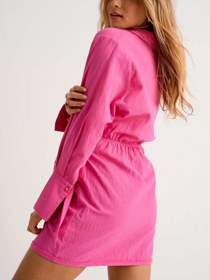 Everyday Sunday Resort Wrap Cover-Up Spring 2026 | BRIGHT FUSHIA
