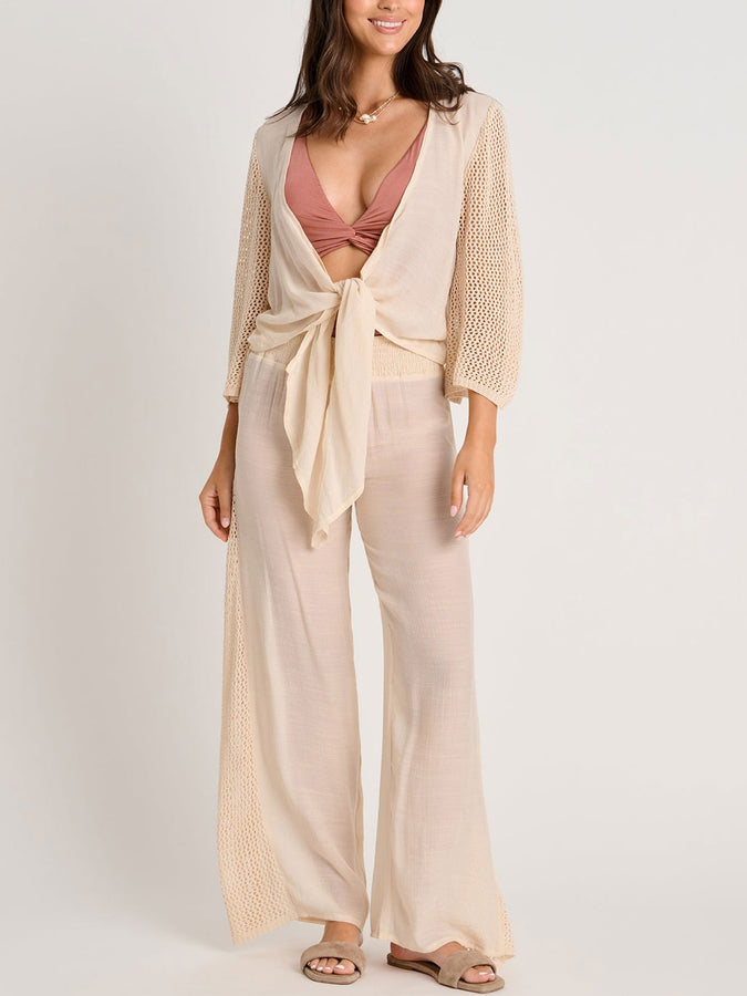 ES Resort Fly Away Knit Crochet Cover Up Summer 2026 | SAND