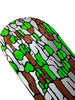 Evisen Skull Tree Camo 8.125" Skateboard Deck