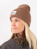 Eivy Easter Rib Wool Faded Coffee Beanie 2025