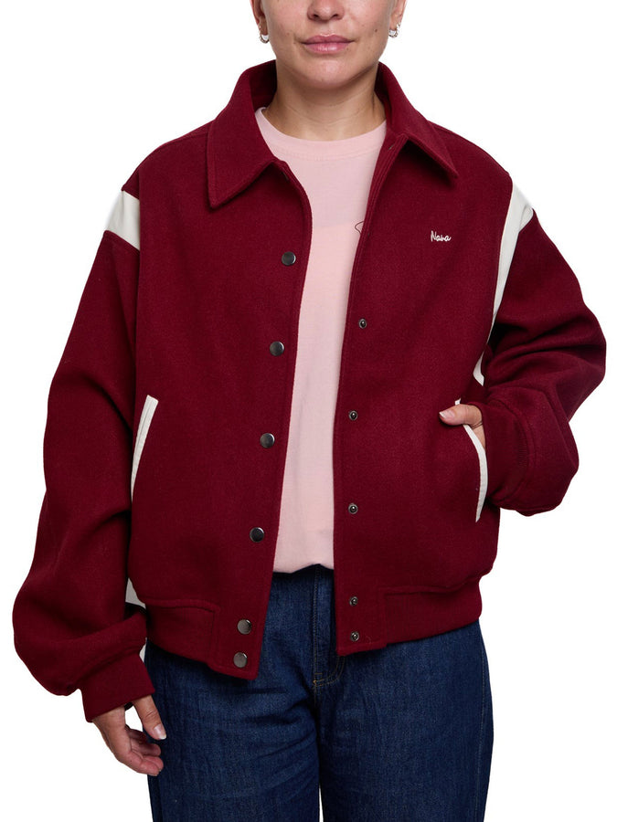 Nana The Brand Maeva Jacket Fall 2025 | BURGUNDY
