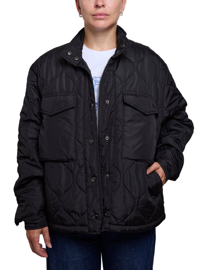 Nana The Brand Isabella Quilted Jacket Fall 2026 | BLACK