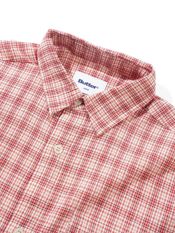 Butter Goods Equipment S/S Buttondown Shirt Spring 2026 | RHUBARB