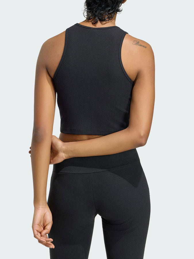 Adidas Essentials Rib Tank Top Fall 2026 | BLACK