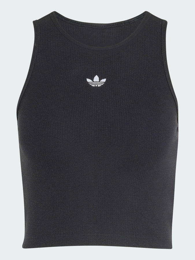 Adidas Essentials Rib Tank Top Fall 2026 | BLACK