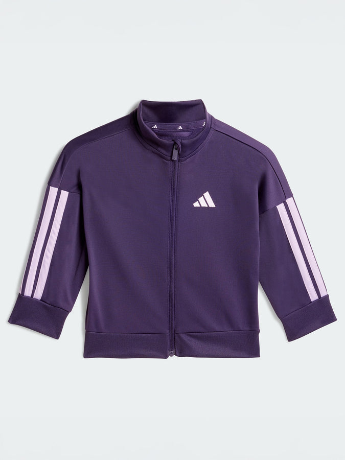 Adidas 3 Striped Trefoil Track Suit Holiday 2025 | AURORA PLUM/POWDER PLUM