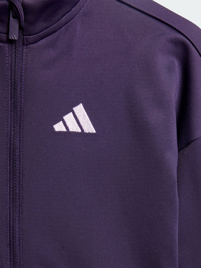 Adidas 3 Striped Trefoil Track Suit Holiday 2025 | AURORA PLUM/POWDER PLUM