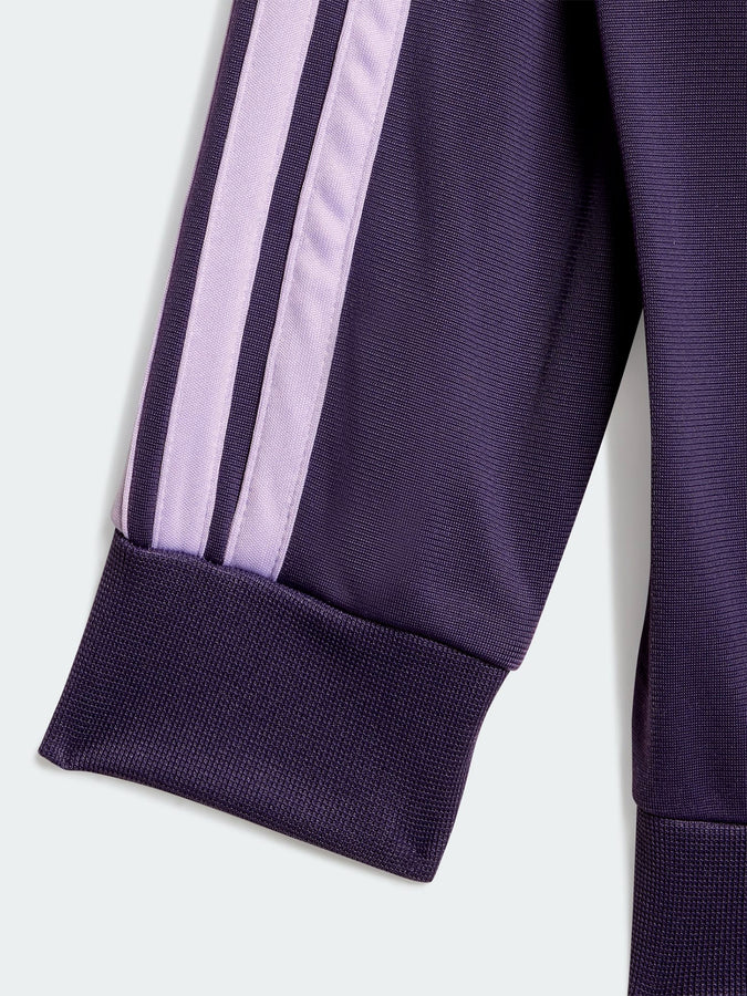Adidas 3 Striped Trefoil Track Suit Holiday 2025 | AURORA PLUM/POWDER PLUM