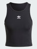 Adidas Essentials Rib Black Tank Top Spring 2026