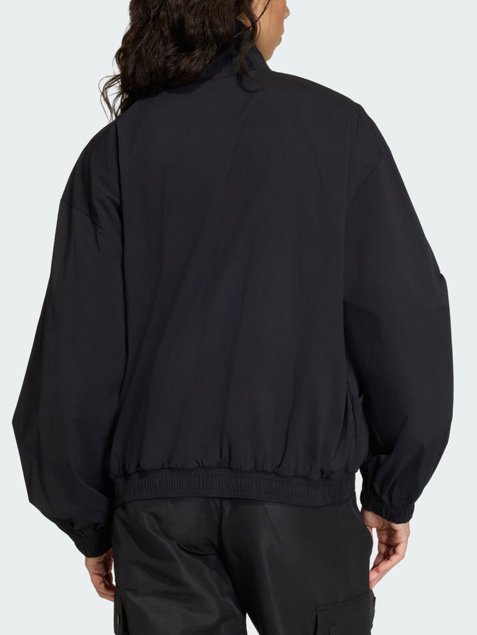Adidas Essentials Woven Windbreaker Black Jacket Spring 2026 | BLACK