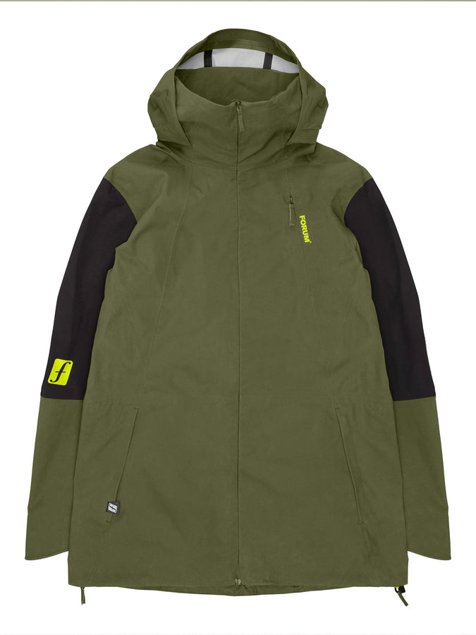 Forum 3-Layer All-Mountain Snowboard Jacket 2024 | GREMLIN OLIVE