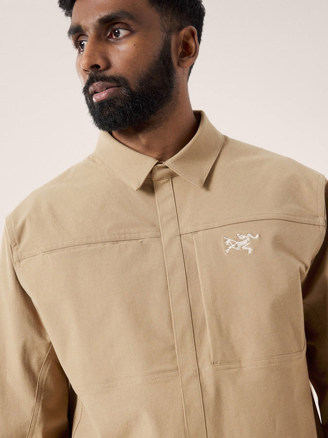 Arc'teryx Cronin Overshirt L/S Buttondown Shirt Spring 2026 | CANVAS