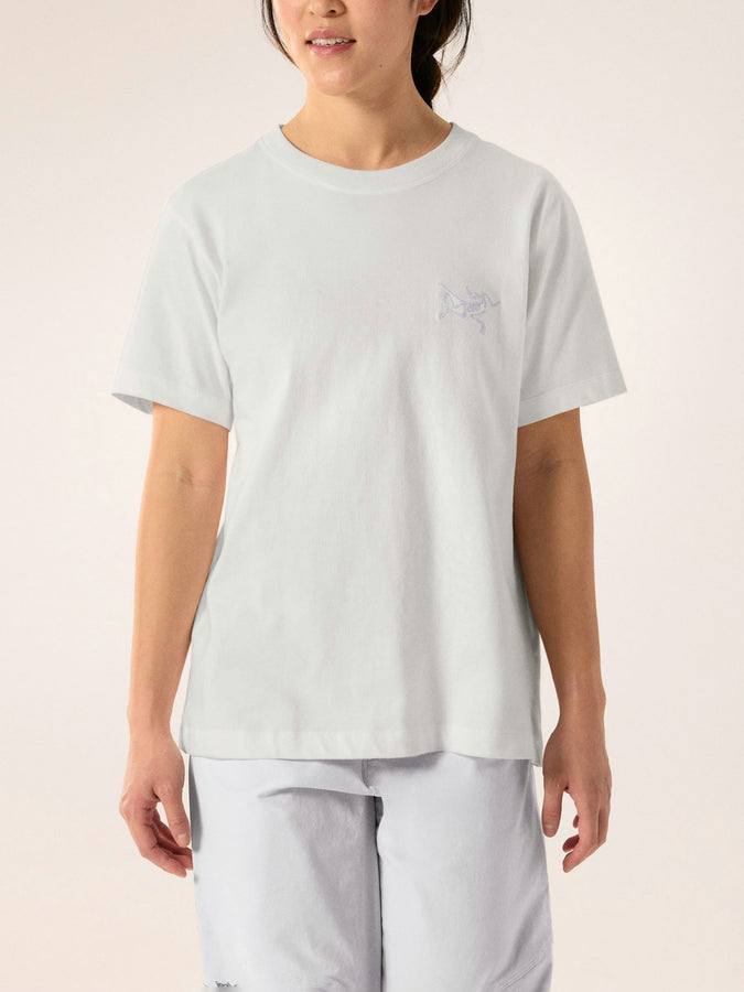 Arcteryx Kragg Cotton Little Bird T-Shirt Spring 2026 | WHITE LIGHT/WHITE