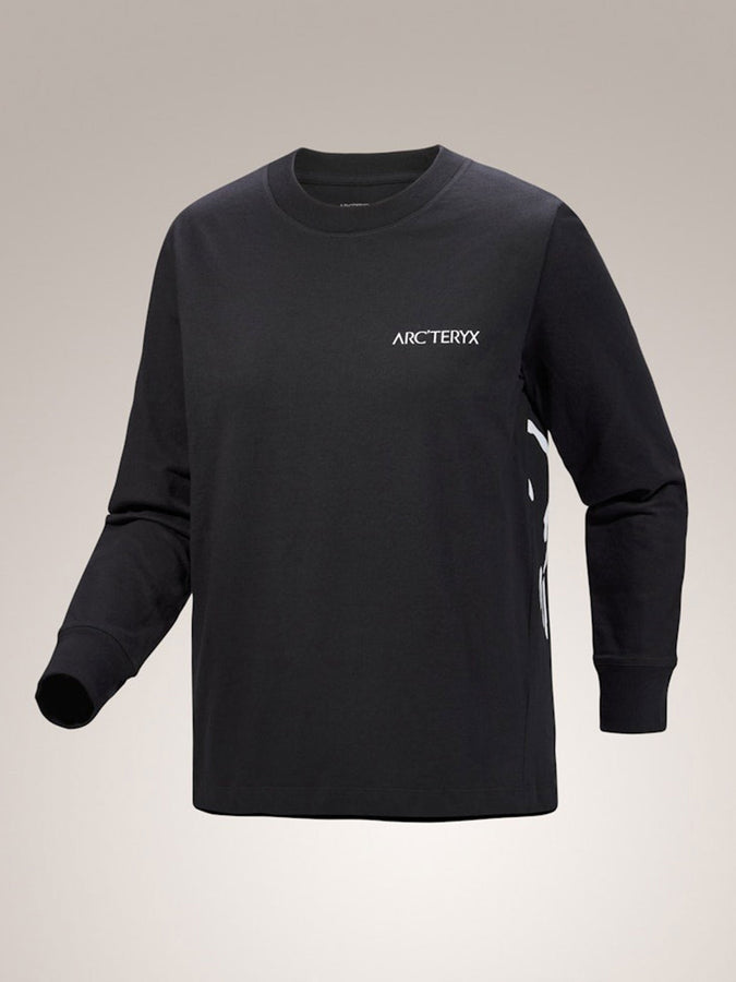 Arcteryx Kragg Cotton Bird Long Sleeve T-Shirt Spring 2026 | BLACK/WHITE