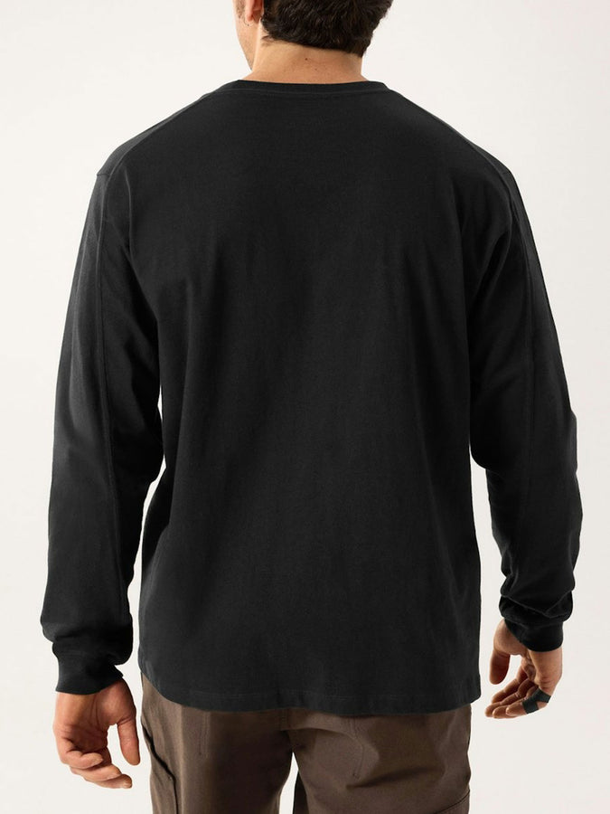 Arc'teryx Kragg Cotton Long Sleeve t-Shirt Summer 2026 | 24K BLACK