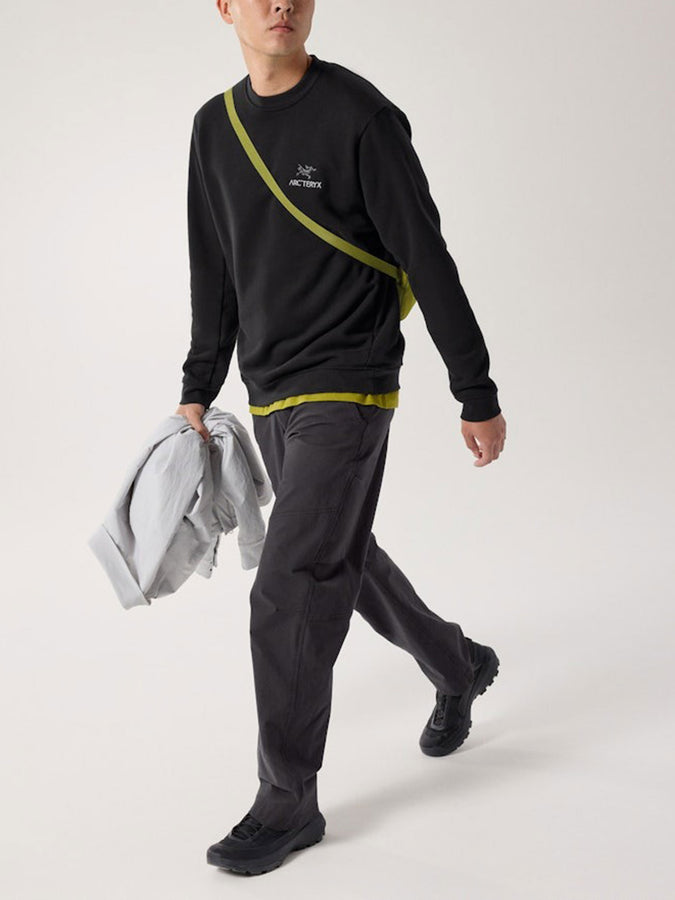 Arc'teryx Emblem Crewneck Sweatshirt | BLACK