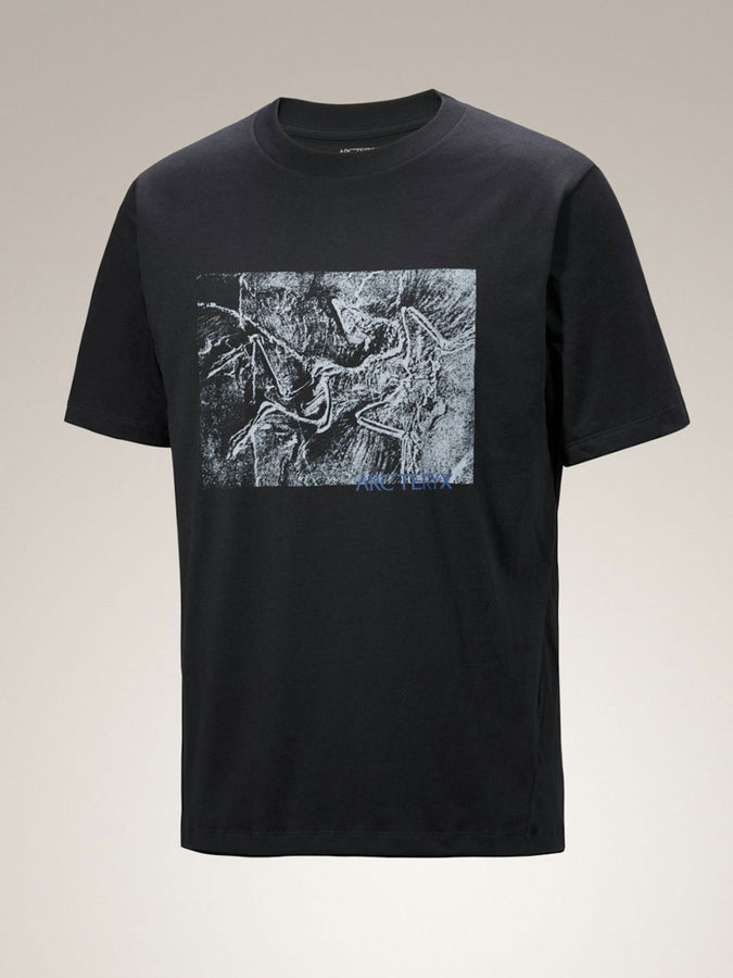 Arc'teryx Kragg Cotton Lithographica T-Shirt | BLACK