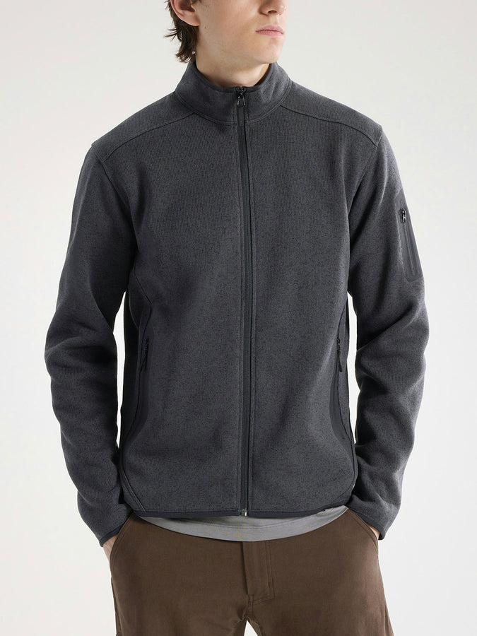 Arc'teryx Covert Cardigan Fall 2025 | BLACK HEATHER II