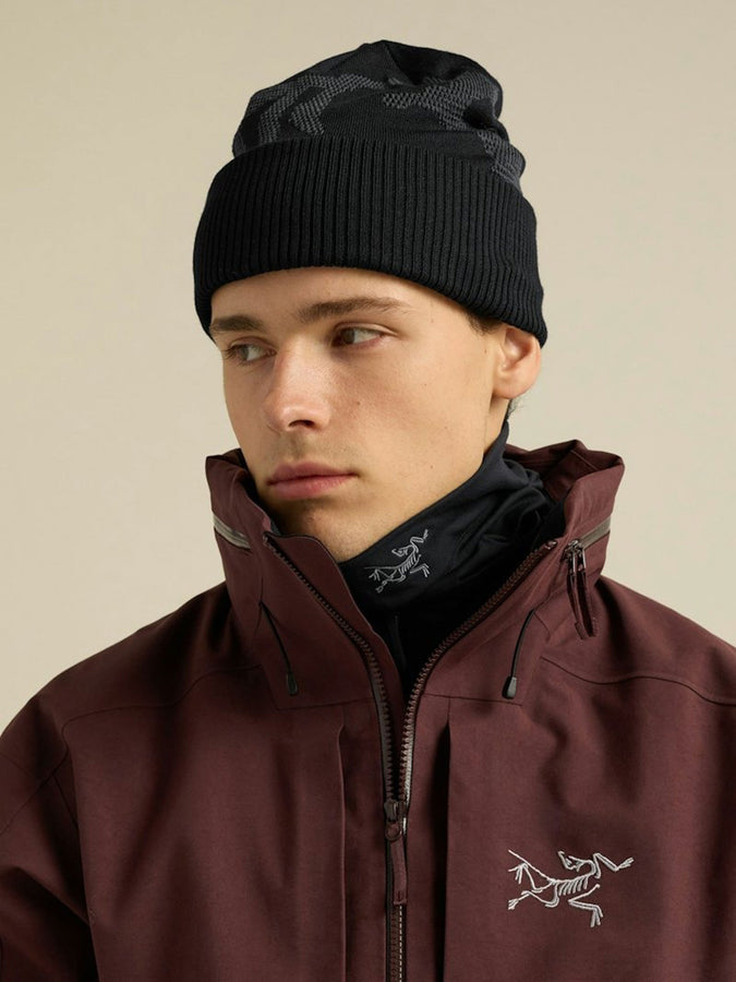Arc'teryx Grotto Rib Beanie | BLACK/GRAPHITE