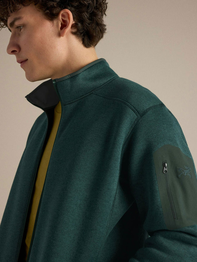 Arc'teryx Covert Cardigan Jacket Fall 2026 | DARK JADE HEATHER