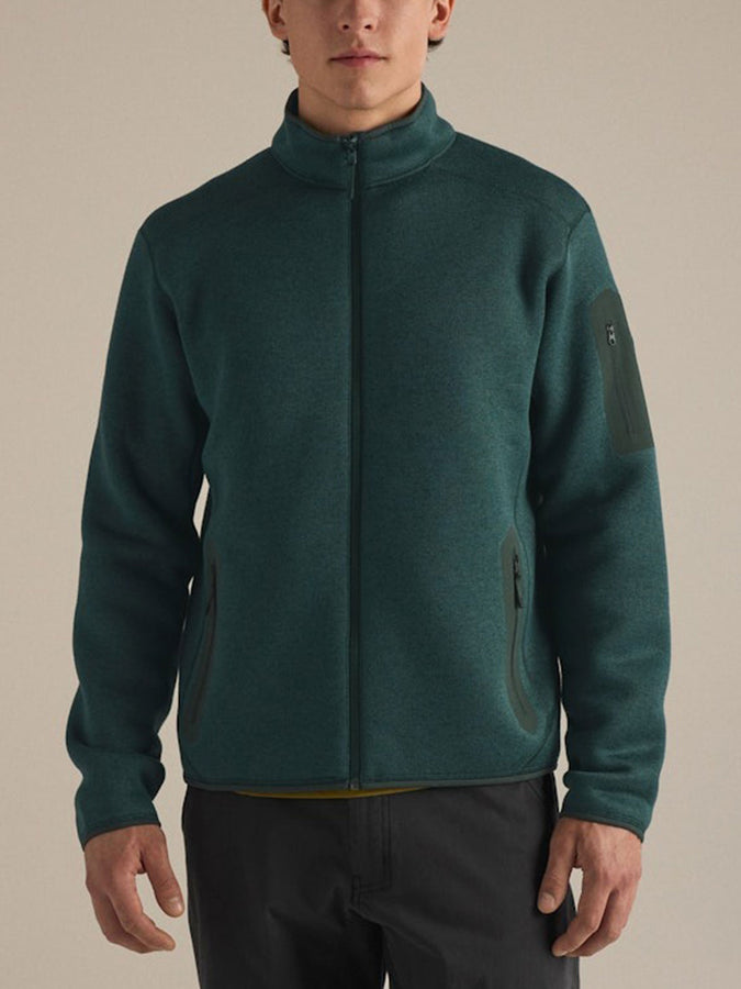 Arc'teryx Covert Cardigan Jacket Fall 2026 | DARK JADE HEATHER