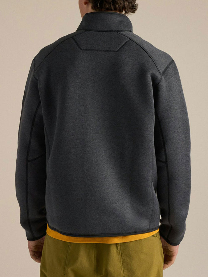 Arc'teryx Covert 1/2 Zip Fleece Fall 2026 | BLACK HEATHER