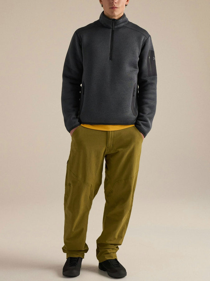 Arc'teryx Covert 1/2 Zip Fleece Fall 2026 | BLACK HEATHER