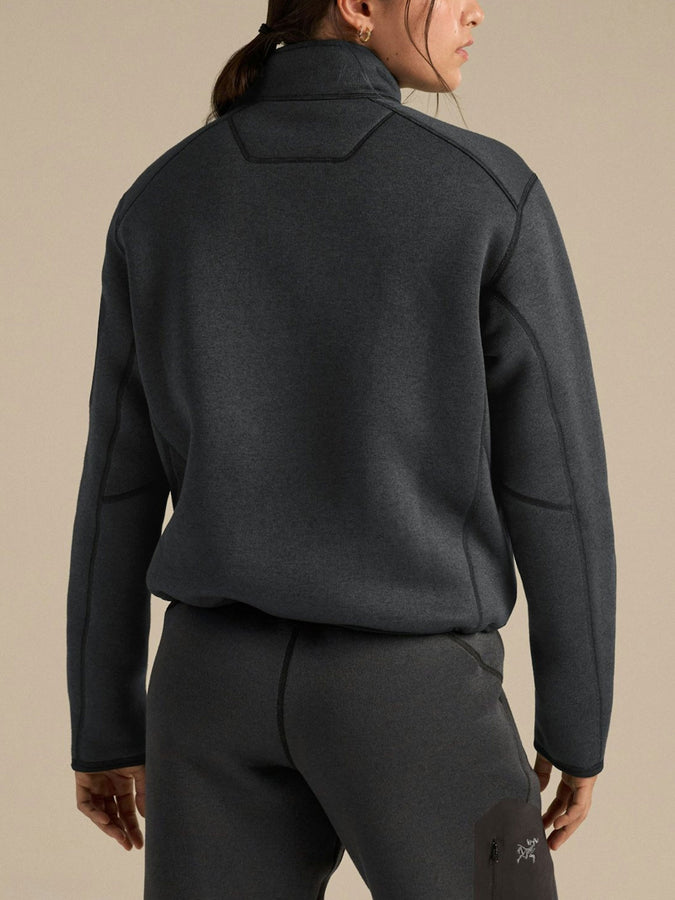Arc'teryx Covert 1/2 Zip Fleece Fall 2026 | BLACK HEATHER