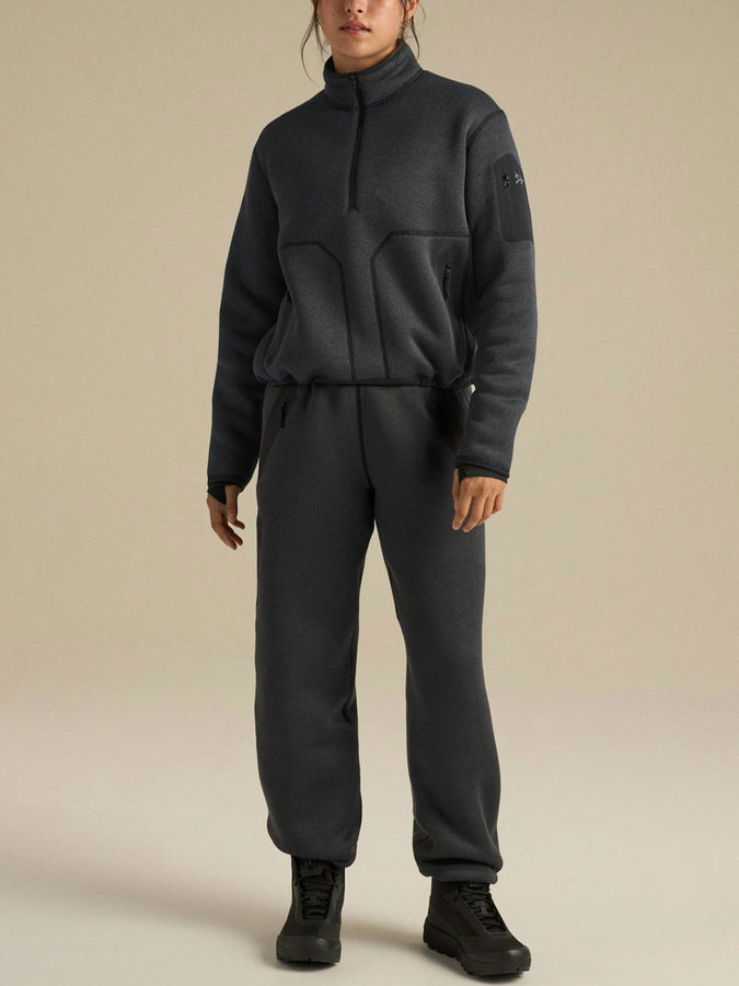 Arc'teryx Covert 1/2 Zip Fleece Fall 2026 | BLACK HEATHER