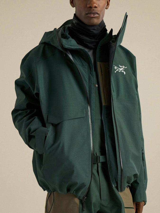 Arc'teryx GORE-TEX Sidewinder 2027 – Shell Jacket | DARK JADE/BLACK