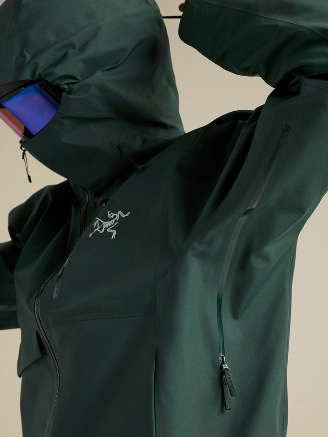 Arc'teryx GORE-TEX Sidewinder 2027 – Shell Jacket | DARK JADE/BLACK