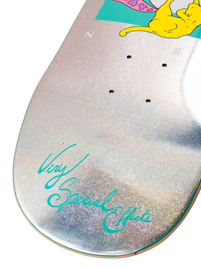 Welcome Vasconcellos Special Effects Sphynx Skateboard Deck | BLACK/GLITTER FOIL