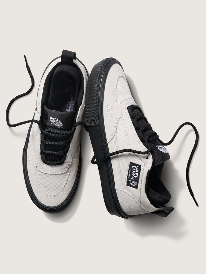 Vans x Atiba Skate Safe Low Bone White/Black Shoes Holiday 2025 | ATIBA BONE WHITE/BLACK (BWI)