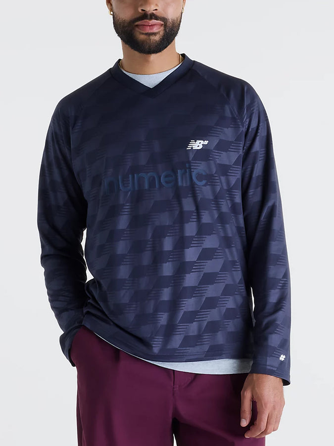 Nb Numeric Team Long Sleeve Jersey Fall 2026 | DARK NIGHT (DNT)