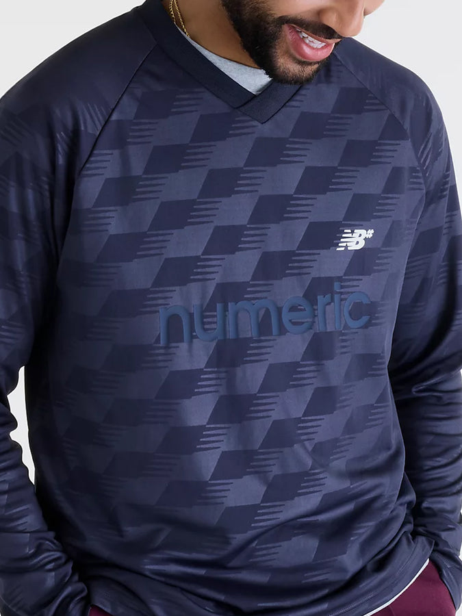 Nb Numeric Team Long Sleeve Jersey Fall 2026 | DARK NIGHT (DNT)