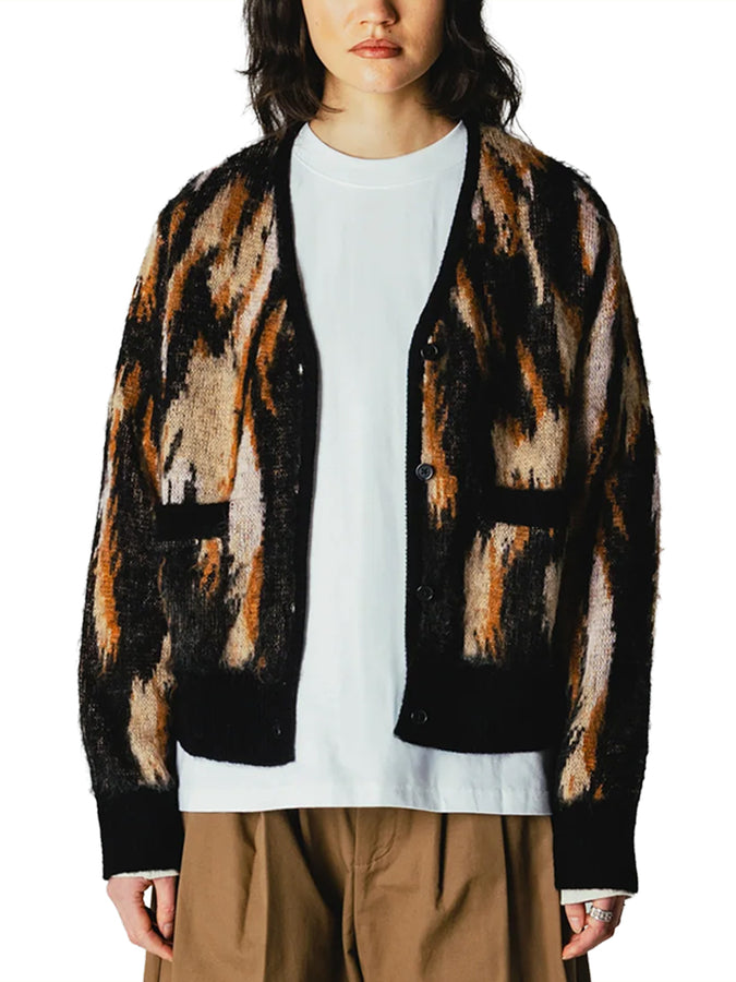Woodbird Fen Multi Cardigan Fall 2026 | SAND/BLACK