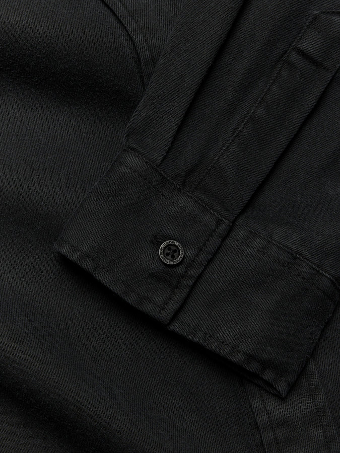 Woodbird Jong Denim L/S Buttondown Shirt Fall 2026 | BLACK