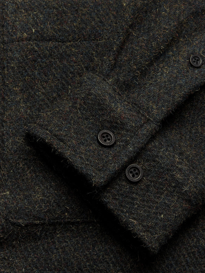 Woodbird Jong Multi Long Sleeve Buttondown Shirt Fall 2026 | DARK NAVY