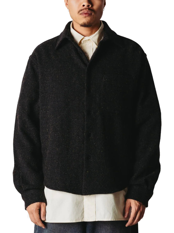 Woodbird Jong Multi Long Sleeve Buttondown Shirt Fall 2026 | DARK NAVY