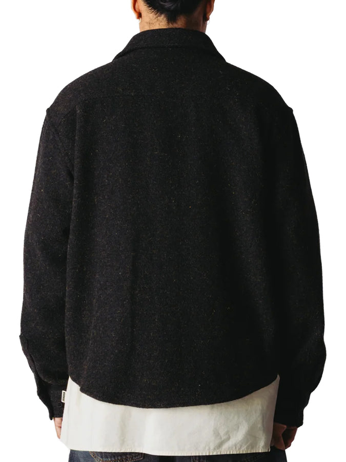 Woodbird Jong Multi Long Sleeve Buttondown Shirt Fall 2026 | DARK NAVY