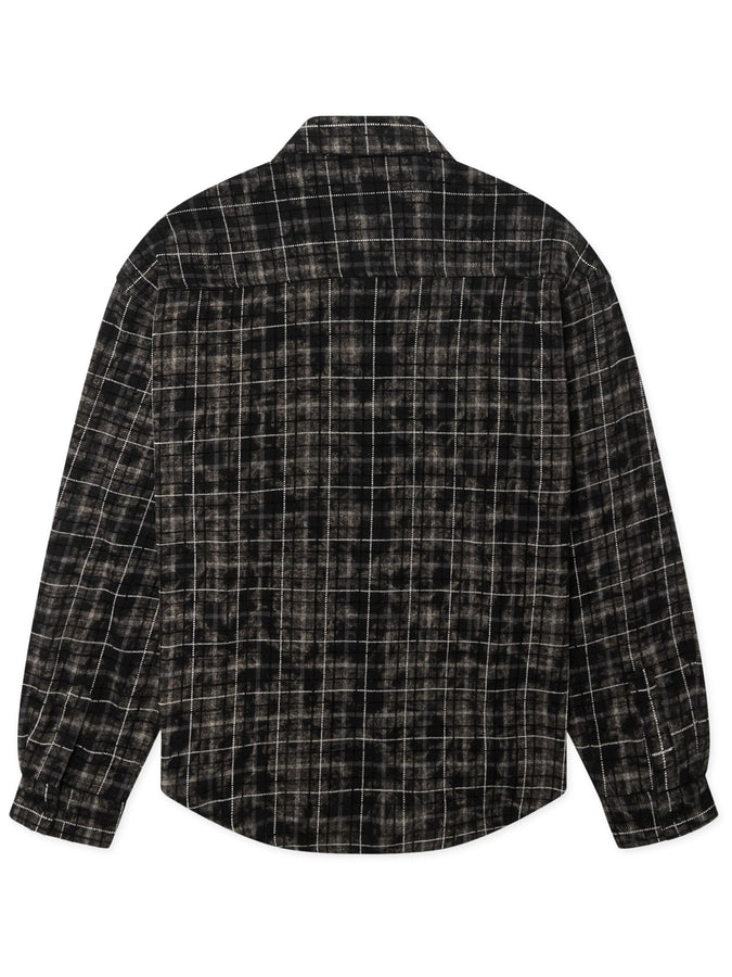 Woodbird Jong Wash Check L/S Buttondown Shirt Fall 2026 | BLACK/WHITE