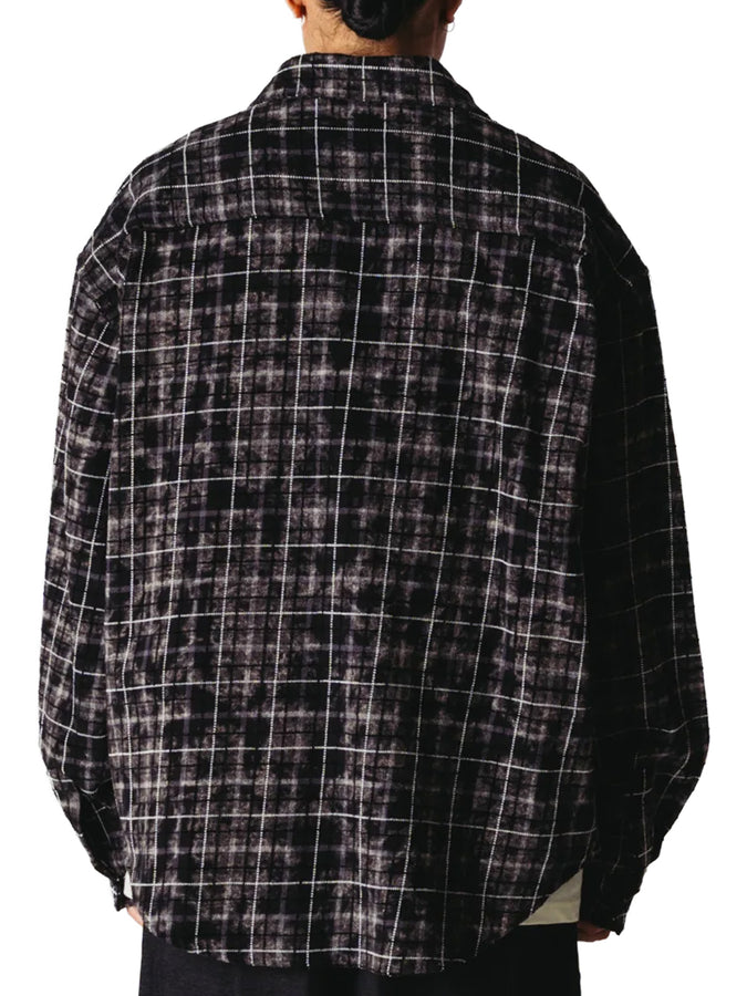 Woodbird Jong Wash Check L/S Buttondown Shirt Fall 2026 | BLACK/WHITE
